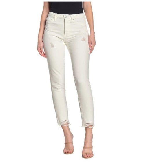 Articles of Society Rene Ripped&Frayed High Rise Jeans - Picture 1 of 16